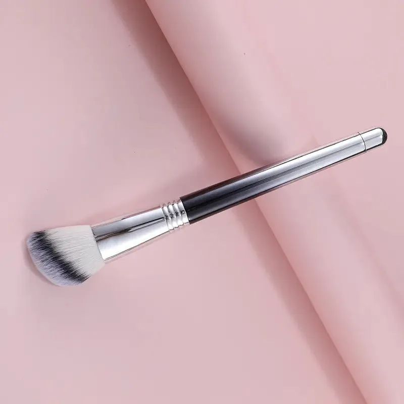 1 Piece Foundation Brush | Makeup Brushes Dual-ended Foundation Brush Concealer Brush Premium Luxe Synthetic Flawless Powder Brush Eyeshadow