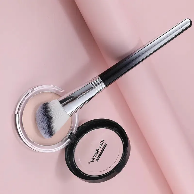 1 Piece Foundation Brush | Makeup Brushes Dual-ended Foundation Brush Concealer Brush Premium Luxe Synthetic Flawless Powder Brush Eyeshadow