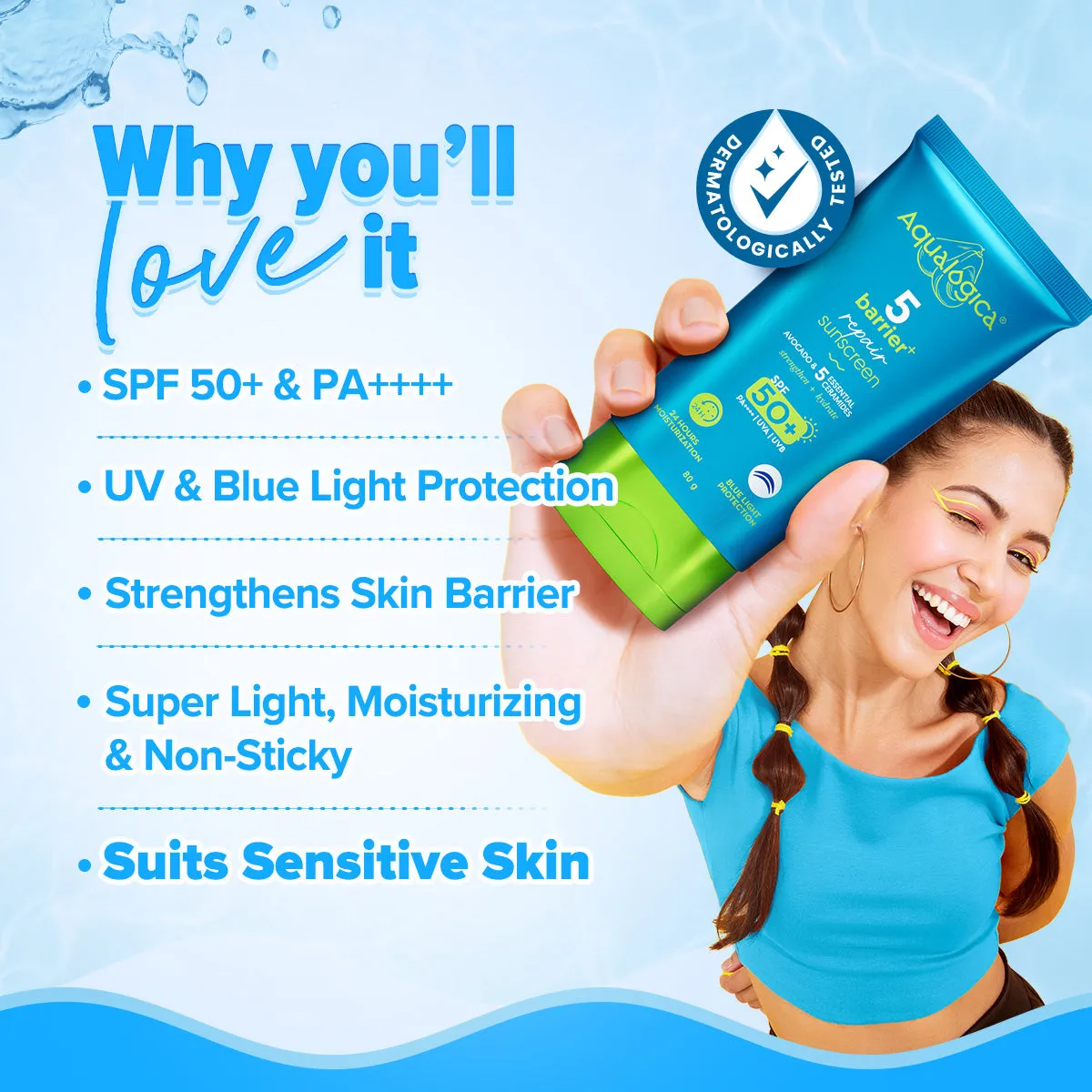 5 Barrier  Repair Sunscreen with Avocado & 5 Essential Ceramides 80 gm