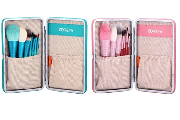 7 Piece Flower Make Up Brush Set