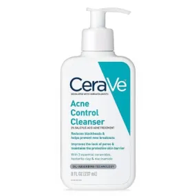 Acne Treatment CeraVe® Acne Control Cleanser 8 oz. Gel - Loreal USA  Mfr# 60600057713