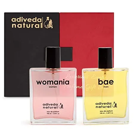 Adiveda Natural Womania & Bae For Men & Women Combo Eau de Parfum - 200 ml