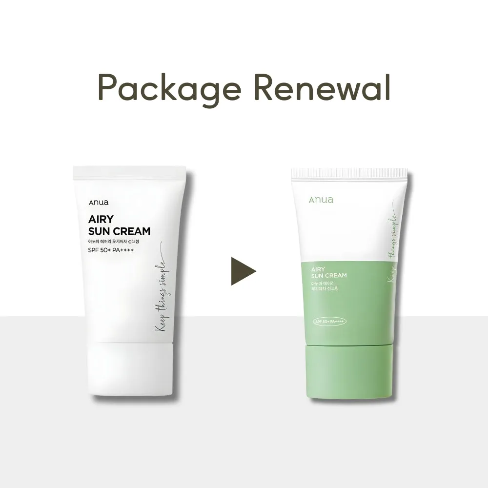Airy Sun Cream SPF 50  / PA    