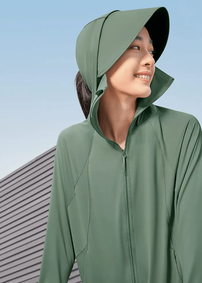 Beneunder Women's Sun Protection Jacket Fingertips UPF50 