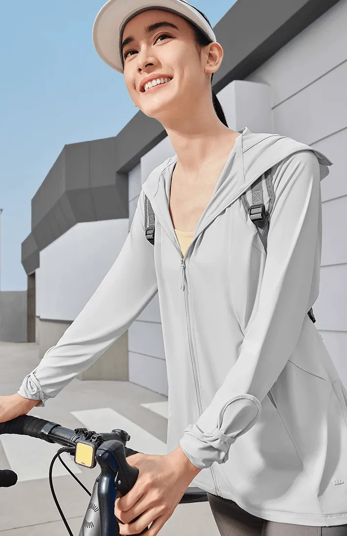 Beneunder Women's Sun Protection Jacket Fingertips UPF50 