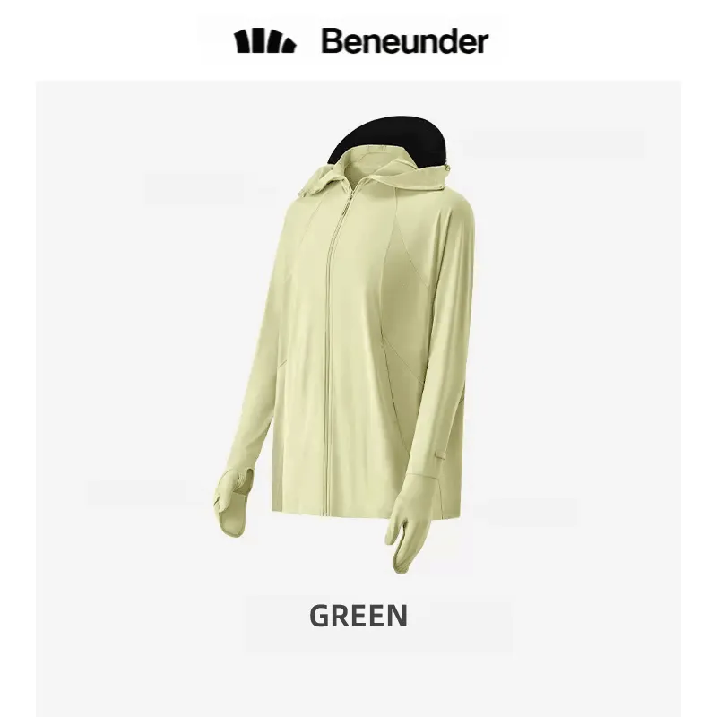 Beneunder Women's Sun Protection Jacket Fingertips UPF50 