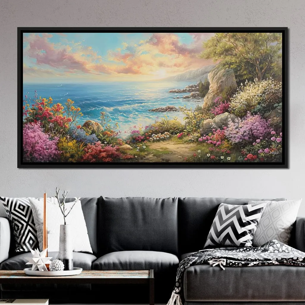 Coastal Blush at Twilight
