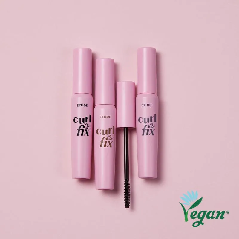 Etude House Lash Perm Curl Fix Mascara Black, 1pc *new packaging