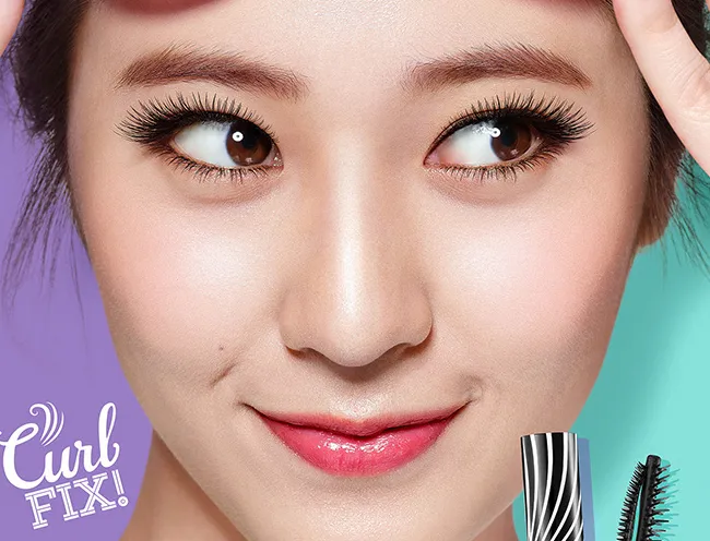 Etude House Lash Perm Curl Fix Mascara Black, 1pc *new packaging