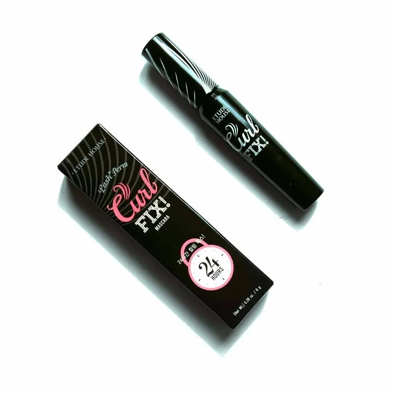 Etude House Lash Perm Curl Fix Mascara Black, 1pc *new packaging