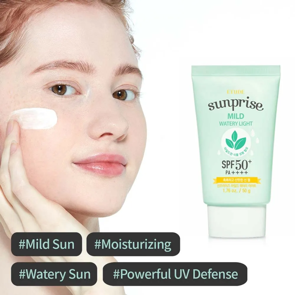 ETUDE Sunprise Mild Watery Light SPF50 PA   