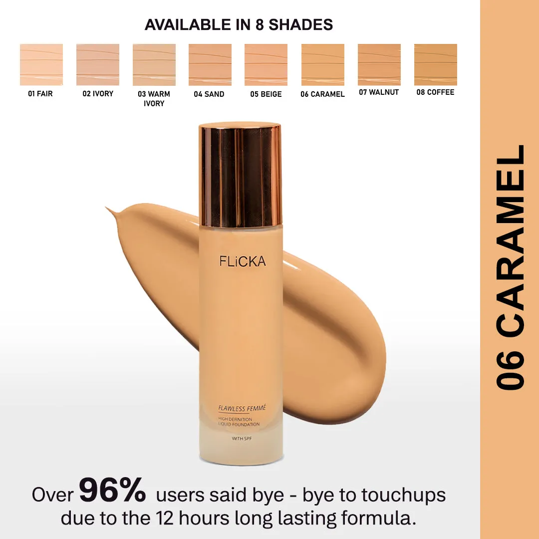 Flawless Femme HD Liquid Foundation