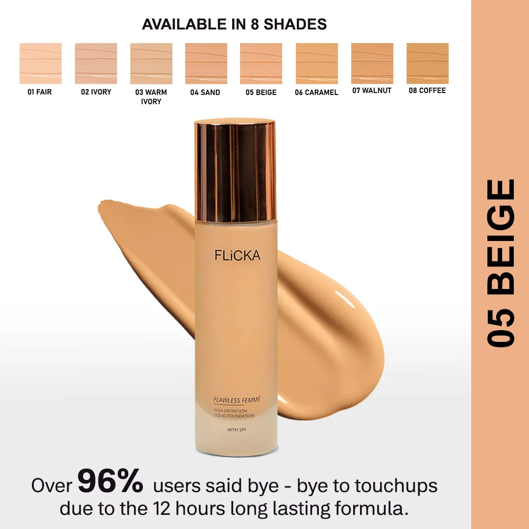 Flawless Femme HD Liquid Foundation