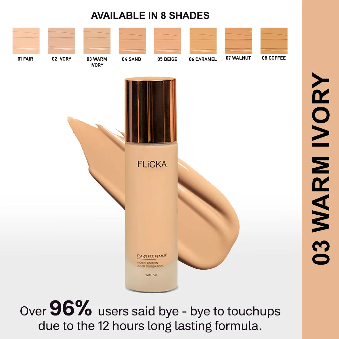 Flawless Femme HD Liquid Foundation