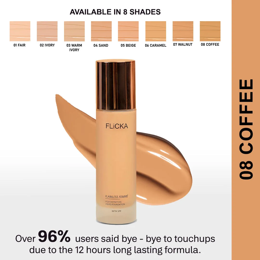Flawless Femme HD Liquid Foundation