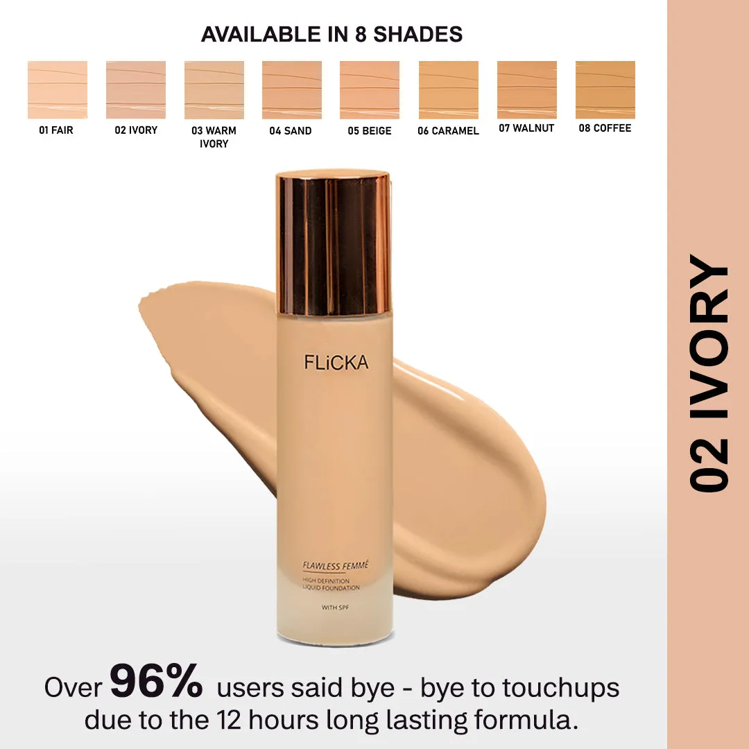 Flawless Femme HD Liquid Foundation