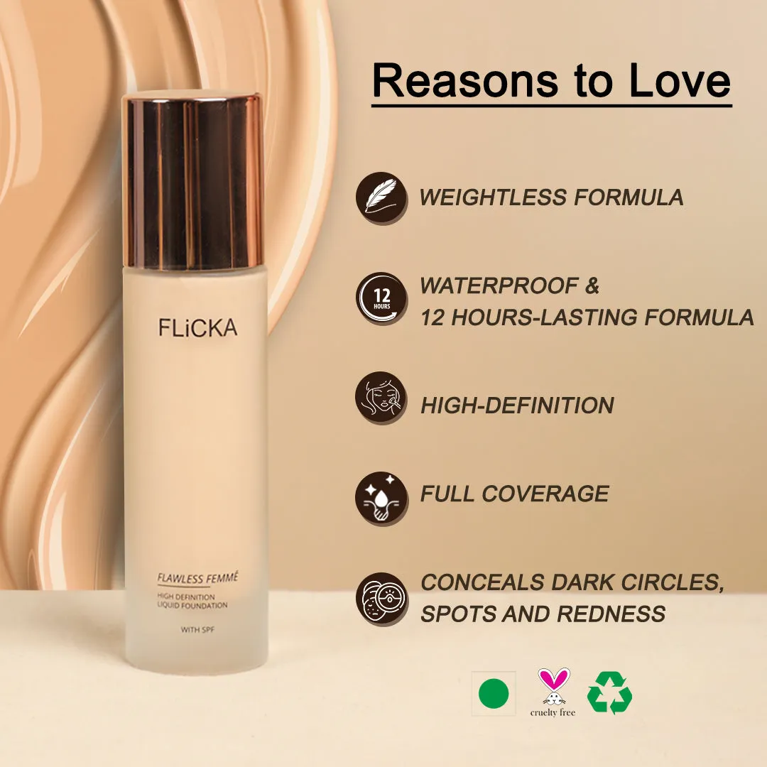 Flawless Femme HD Liquid Foundation