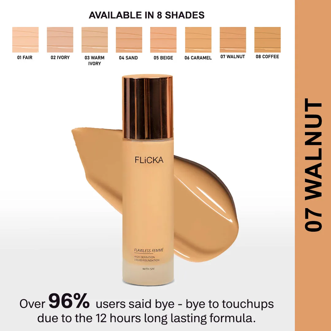 Flawless Femme HD Liquid Foundation