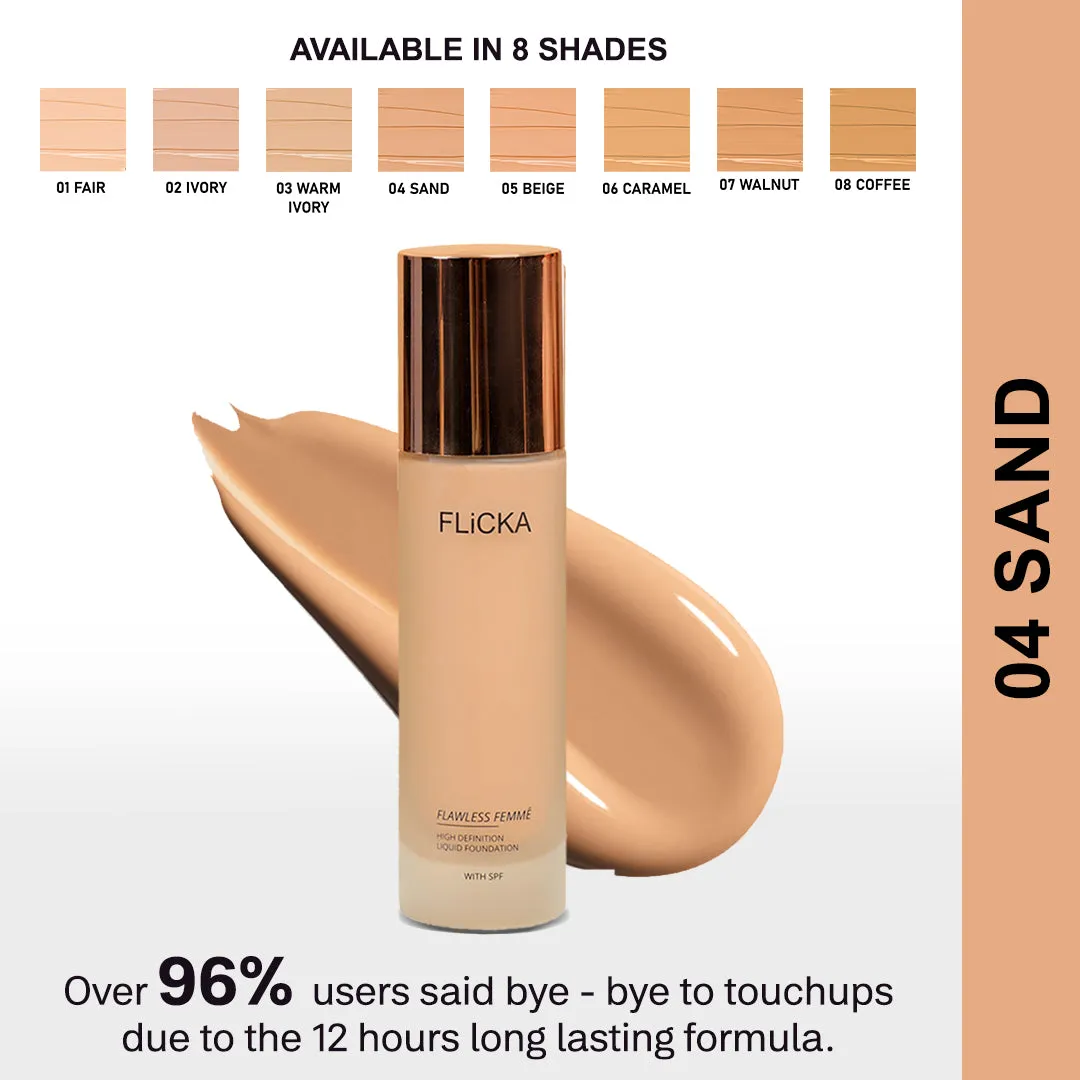 Flawless Femme HD Liquid Foundation
