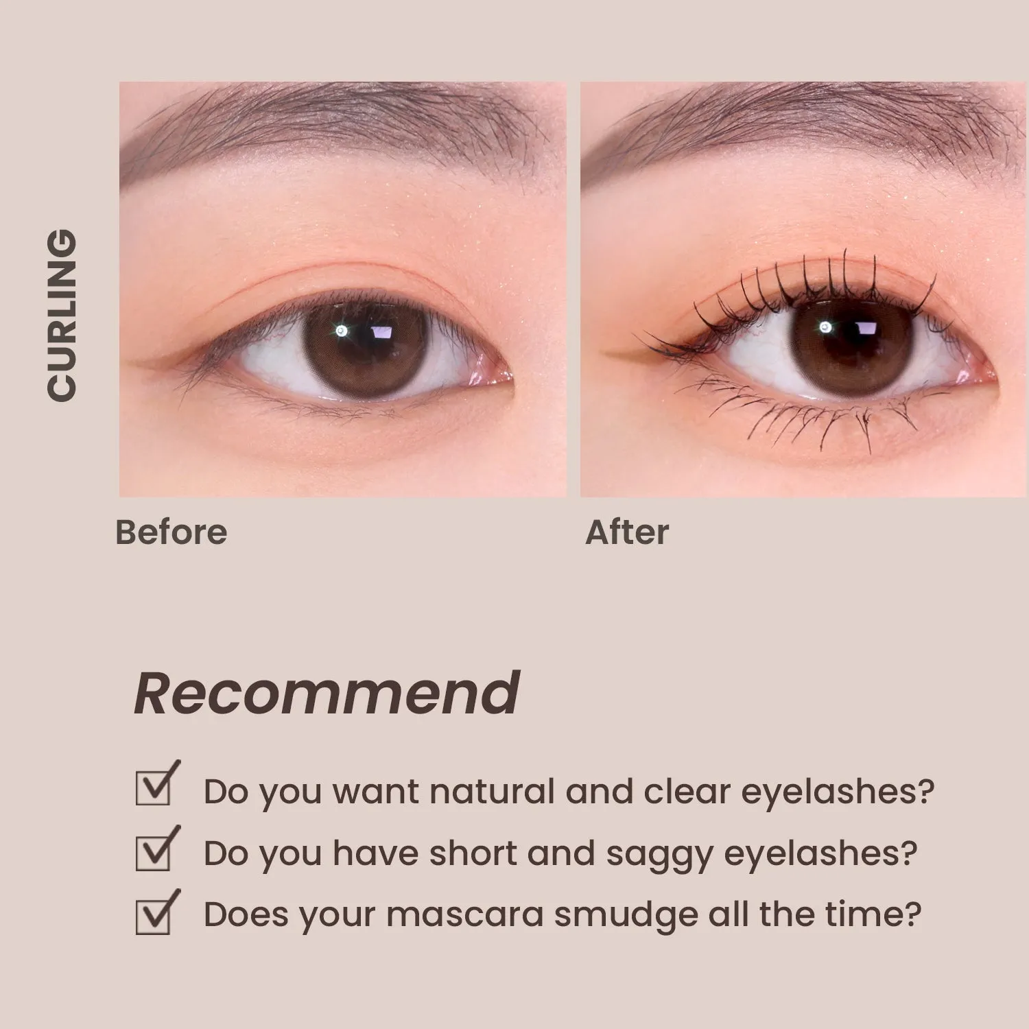 Heimish - Dailism Smudge Stop Mascara (Suya Dayanıklı Dolgunlaştırıcı ve Kıvırıcı Maskara) 9g