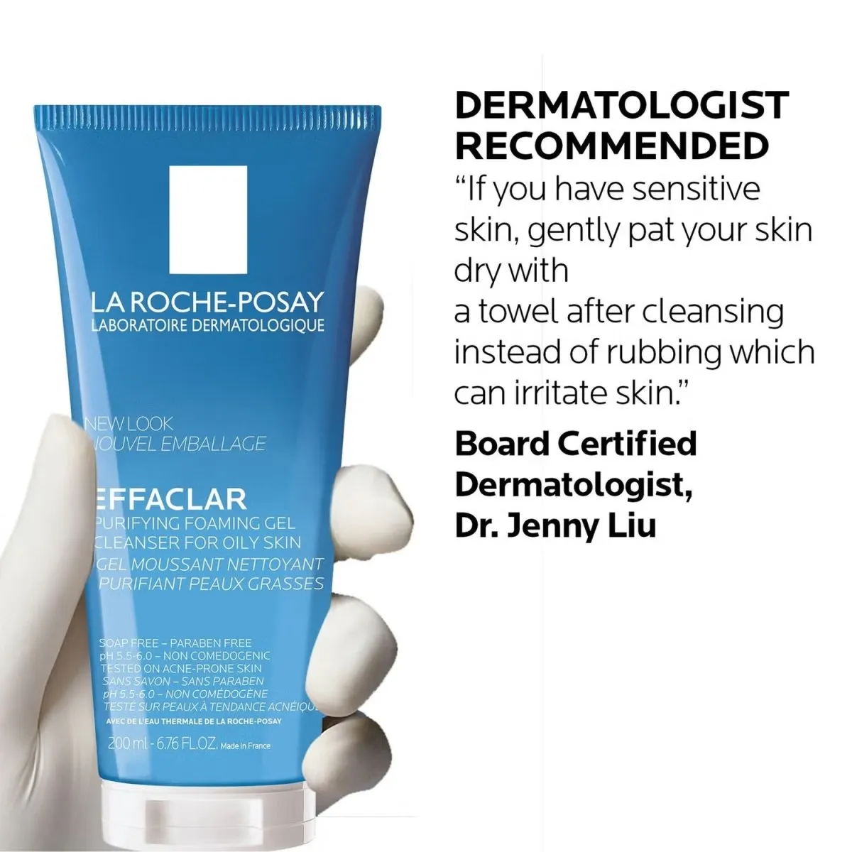 LA ROCHE POSAY Effaclar Purifying Foaming Gel Cleanser for Oily, Blemish-Prone Skin