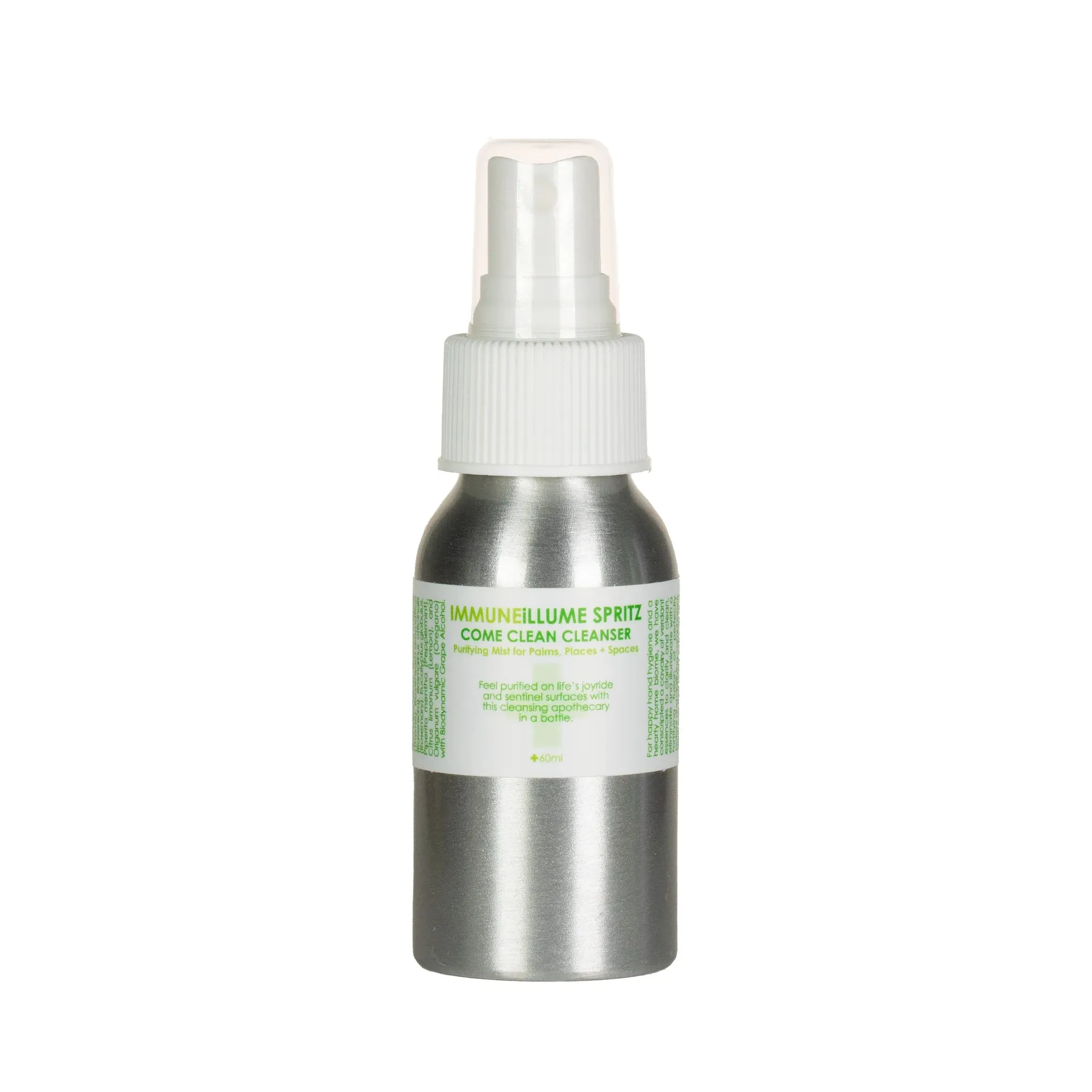 LIVING LIBATIONS - Immuneillume Spritz Come Clean Cleanser - Purifying Mist for Palms, Places   Spaces