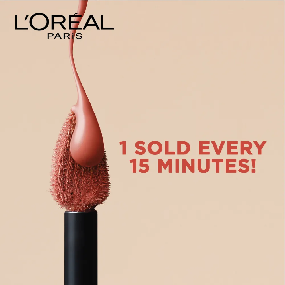 L'Oreal Paris Rouge Signature Matte Liquid Lipstick, 150 I Dominate