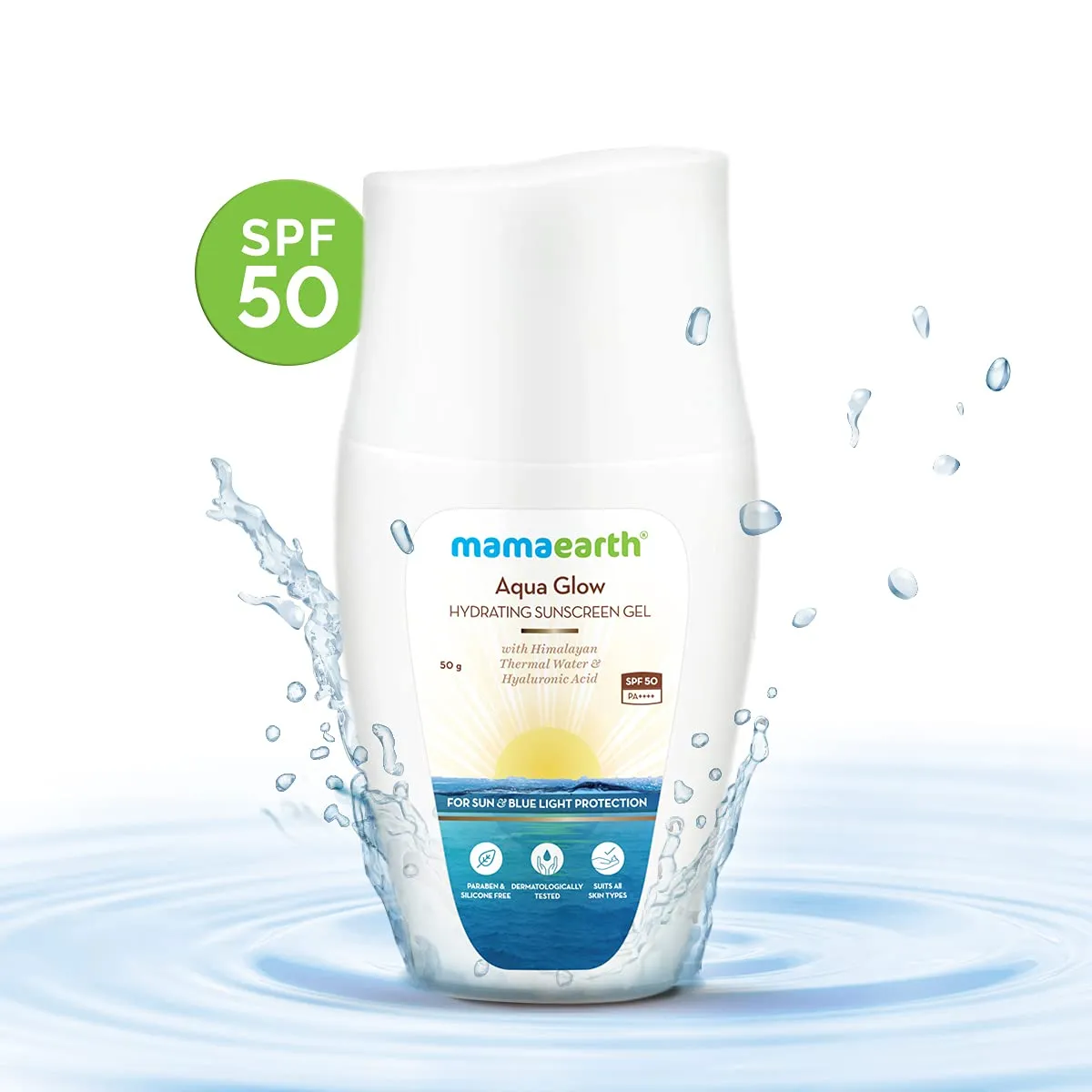 Mamaearth Aqua Glow Hydrating Sunscreen Gel (50gm)