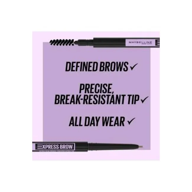Maybelline Express Brow Ultra Slim Eyebrow Pencil - Soft Brown