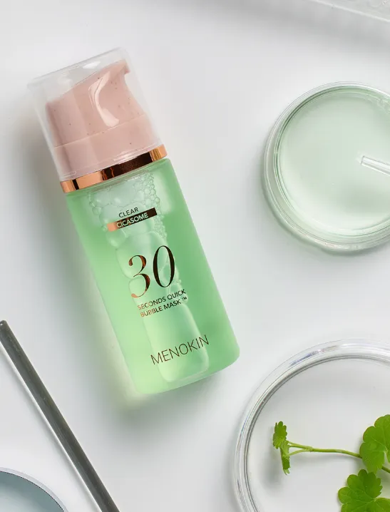 MENOKIN Repair Clear 30 Seconds Quick Bubble Mask 95ml