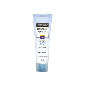 Neutrogena Ultra sheer Sunscreen, SPF 50 , Ultra light, for oily and dry skin - 30ml