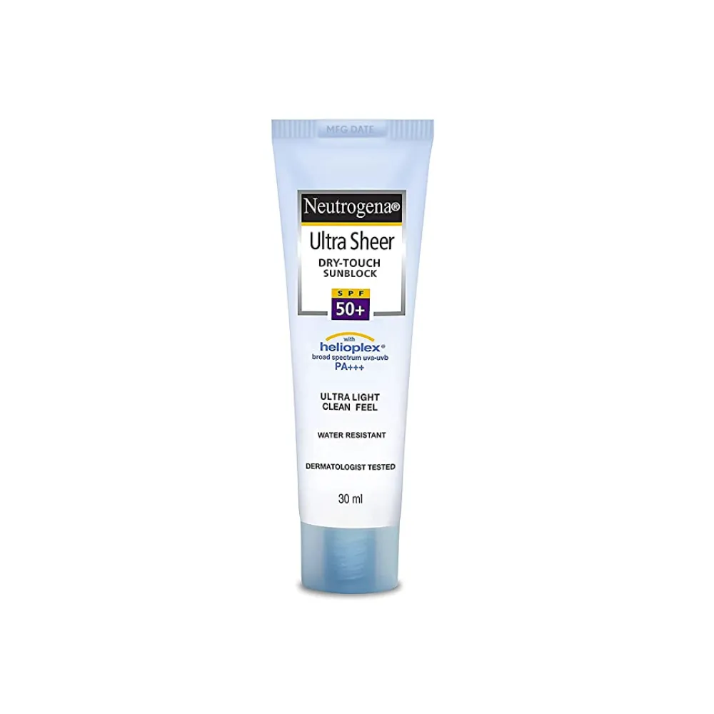 Neutrogena Ultra sheer Sunscreen, SPF 50 , Ultra light, for oily and dry skin - 30ml