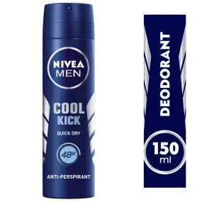 Nivea Deo Spray Male Coolkick 150Ml