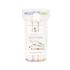 Nuvo - Marker Pen Collection - Perfect Pastels - 12 Pack - 345N