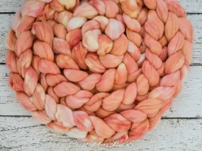 'Peach Blush' 21 micron Merino 4 oz
