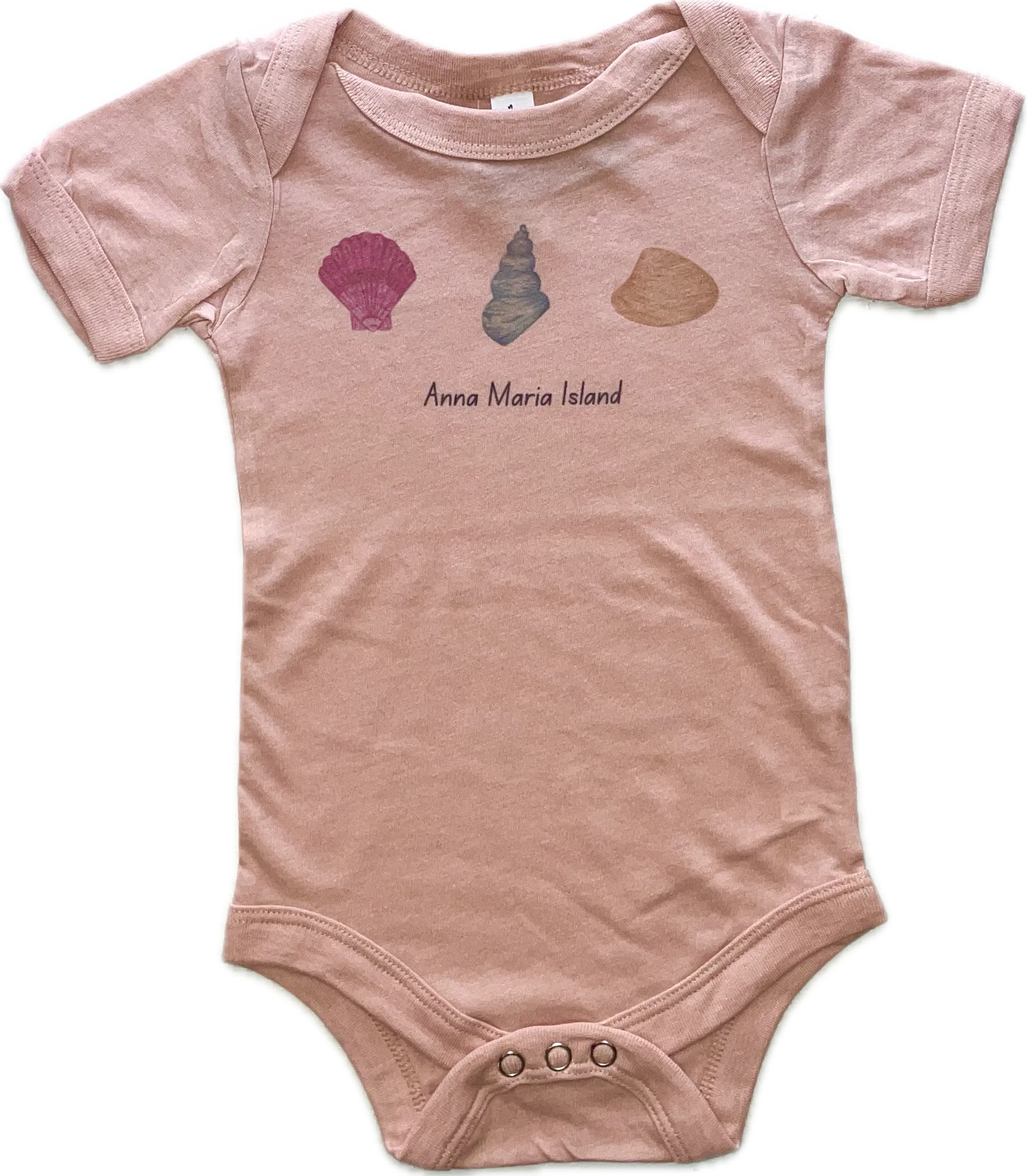 Shells Onesies Blush