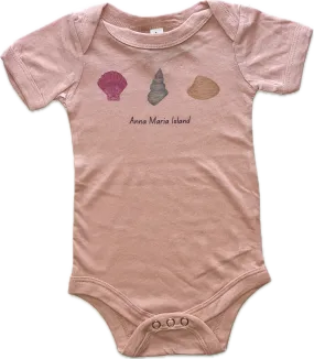 Shells Onesies Blush
