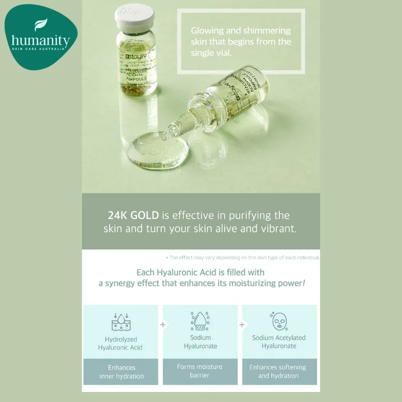 Stayve Hyaluronic Acid Ampoule (10pcs x 8ml)