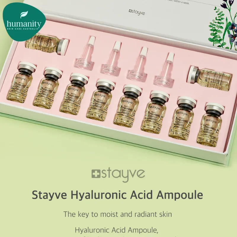 Stayve Hyaluronic Acid Ampoule (10pcs x 8ml)