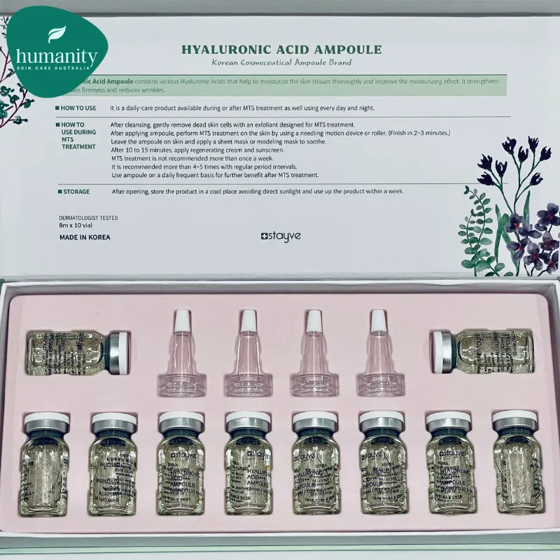 Stayve Hyaluronic Acid Ampoule (10pcs x 8ml)