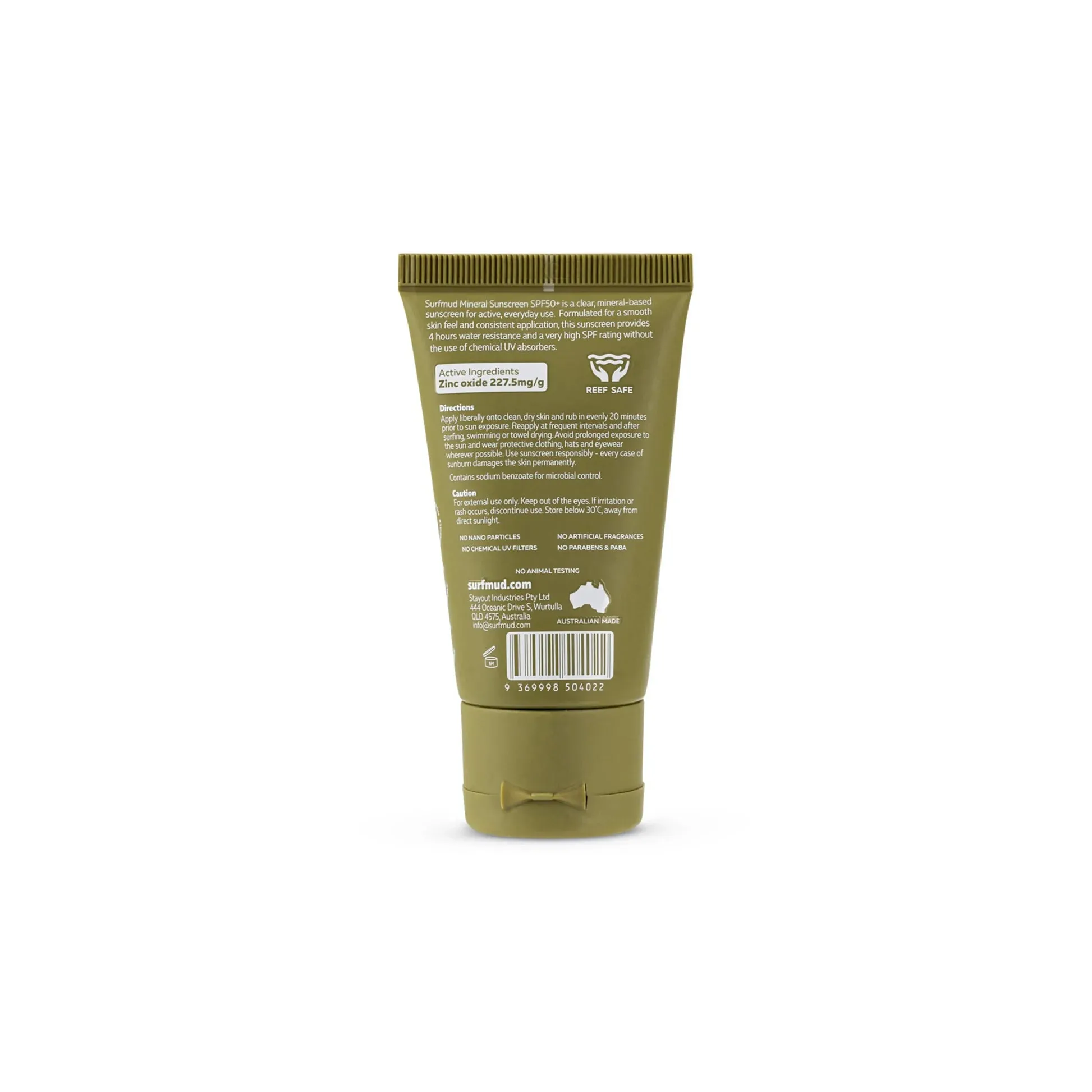 Surfmud Australia - Mineral Sunscreen SPF50  Sunscreen - 50g
