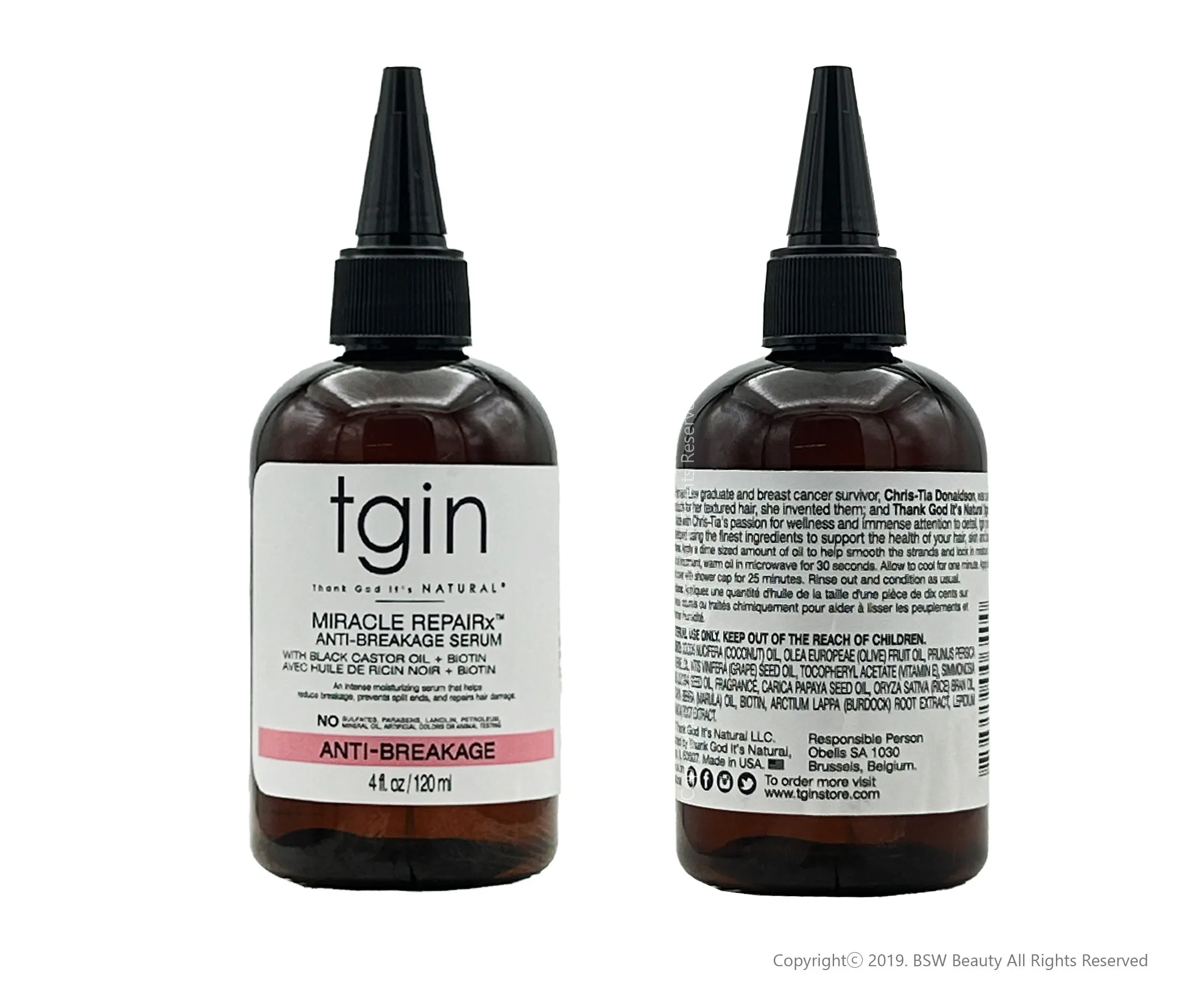 TGIN MIRACLE REPAIRX ANTI-BREAKAGE SERUM 4oz