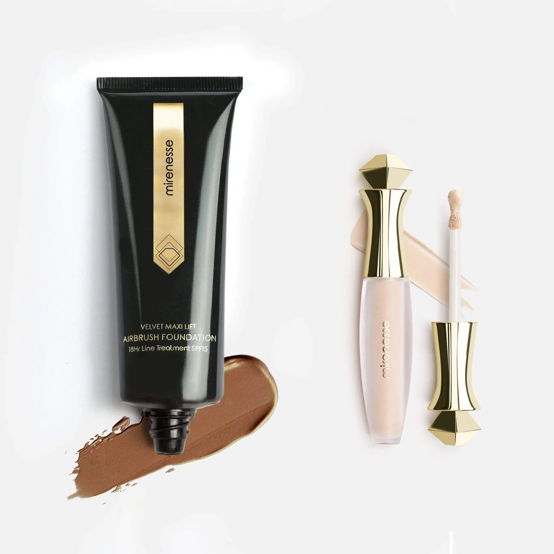 Velvet Maxilift Airbrush 18hr  Foundation   24hr Concealer Mini