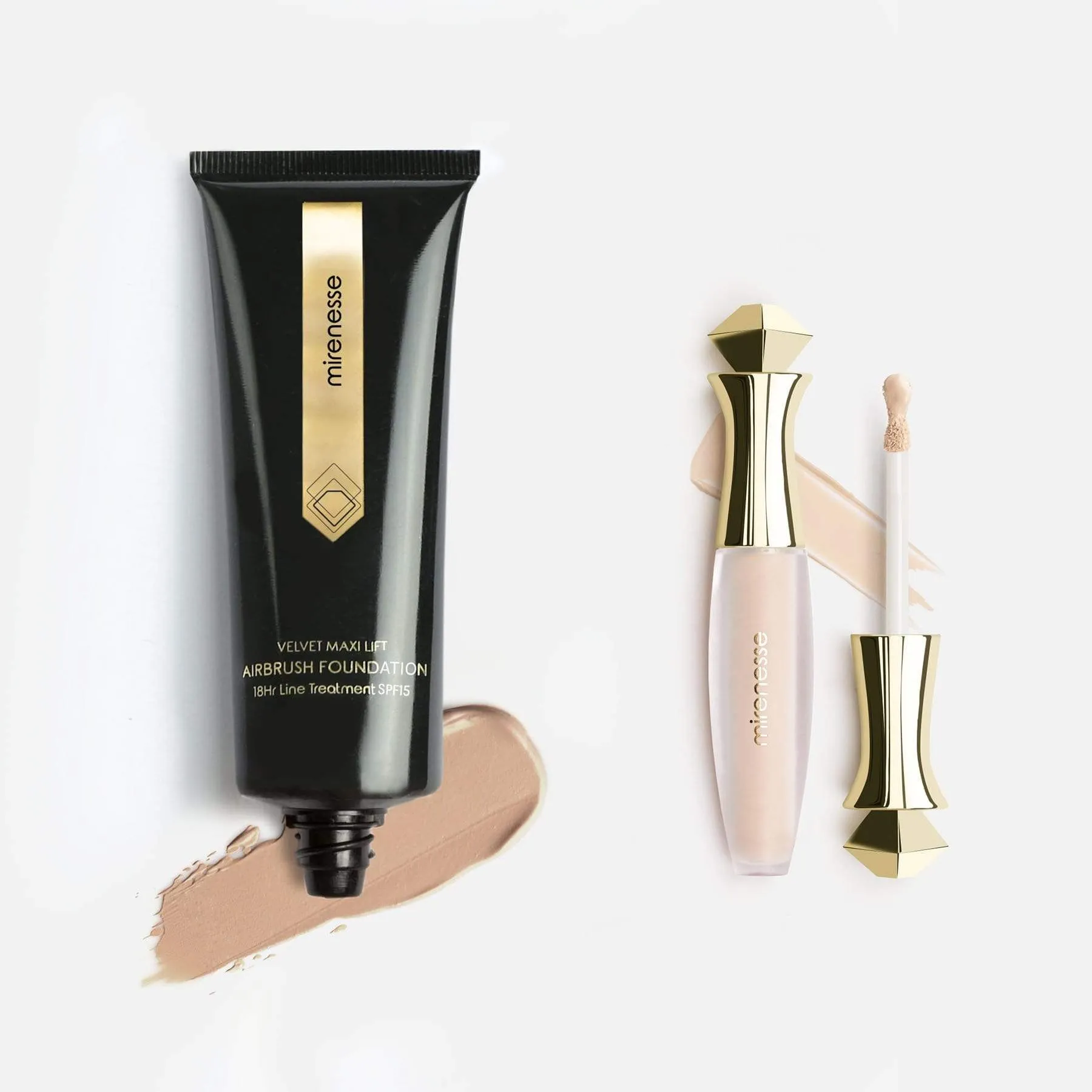 Velvet Maxilift Airbrush 18hr  Foundation   24hr Concealer Mini