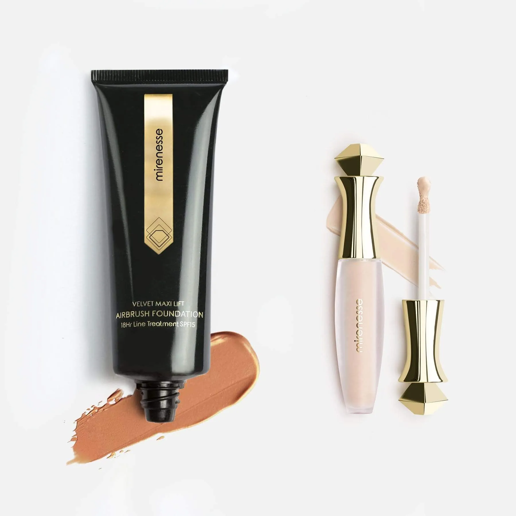 Velvet Maxilift Airbrush 18hr  Foundation   24hr Concealer Mini