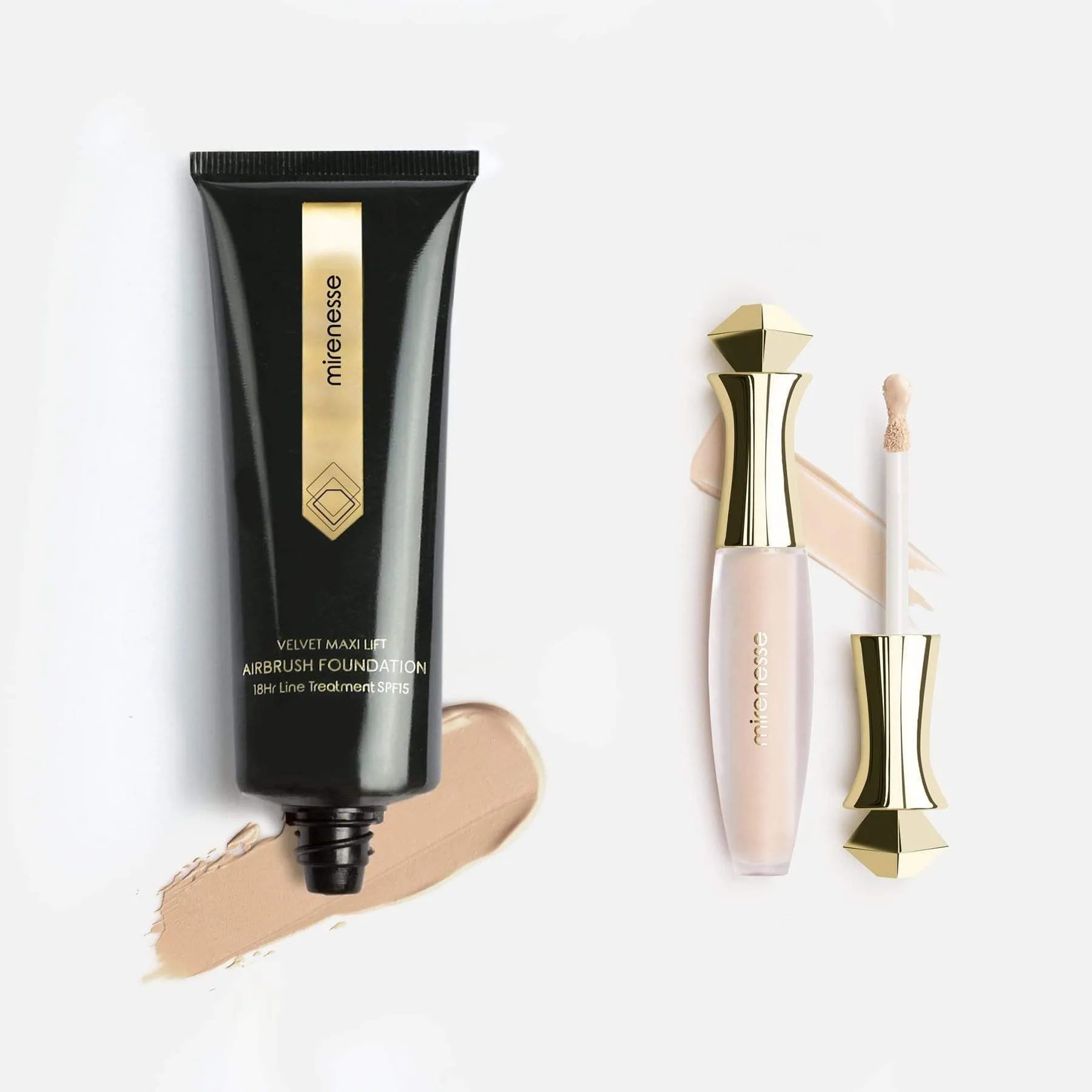 Velvet Maxilift Airbrush 18hr  Foundation   24hr Concealer Mini